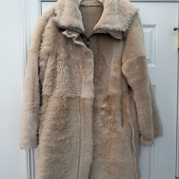 HISO Reversible shearling jacket - Picture 4 of 13